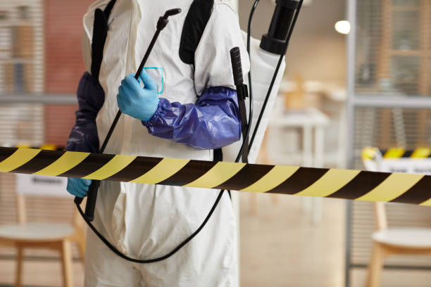 Professional Biohazard Cleanup technician working in Mequon, WI